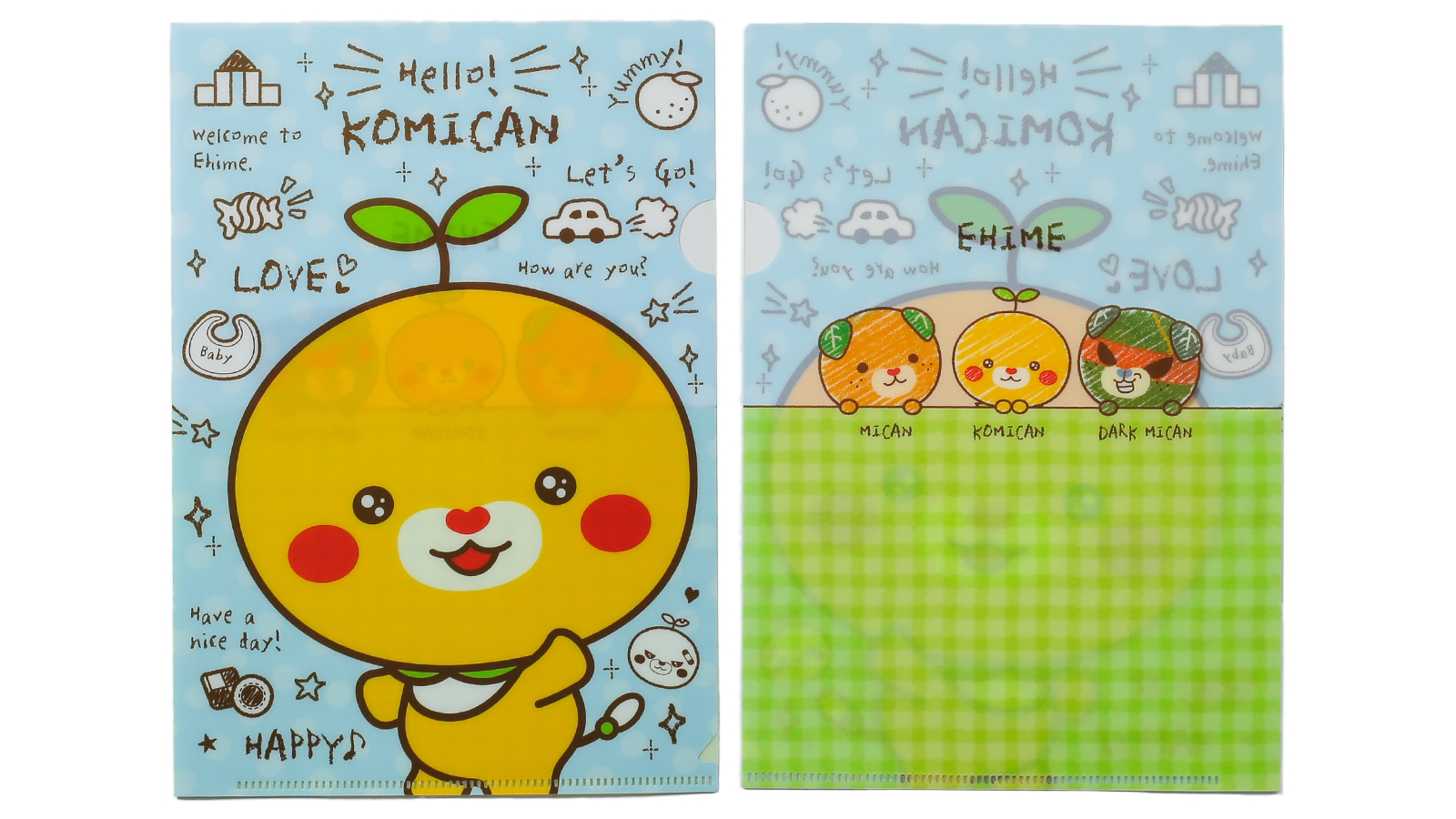 スジヤ印刷工房｜こみきゃんクリアファイル