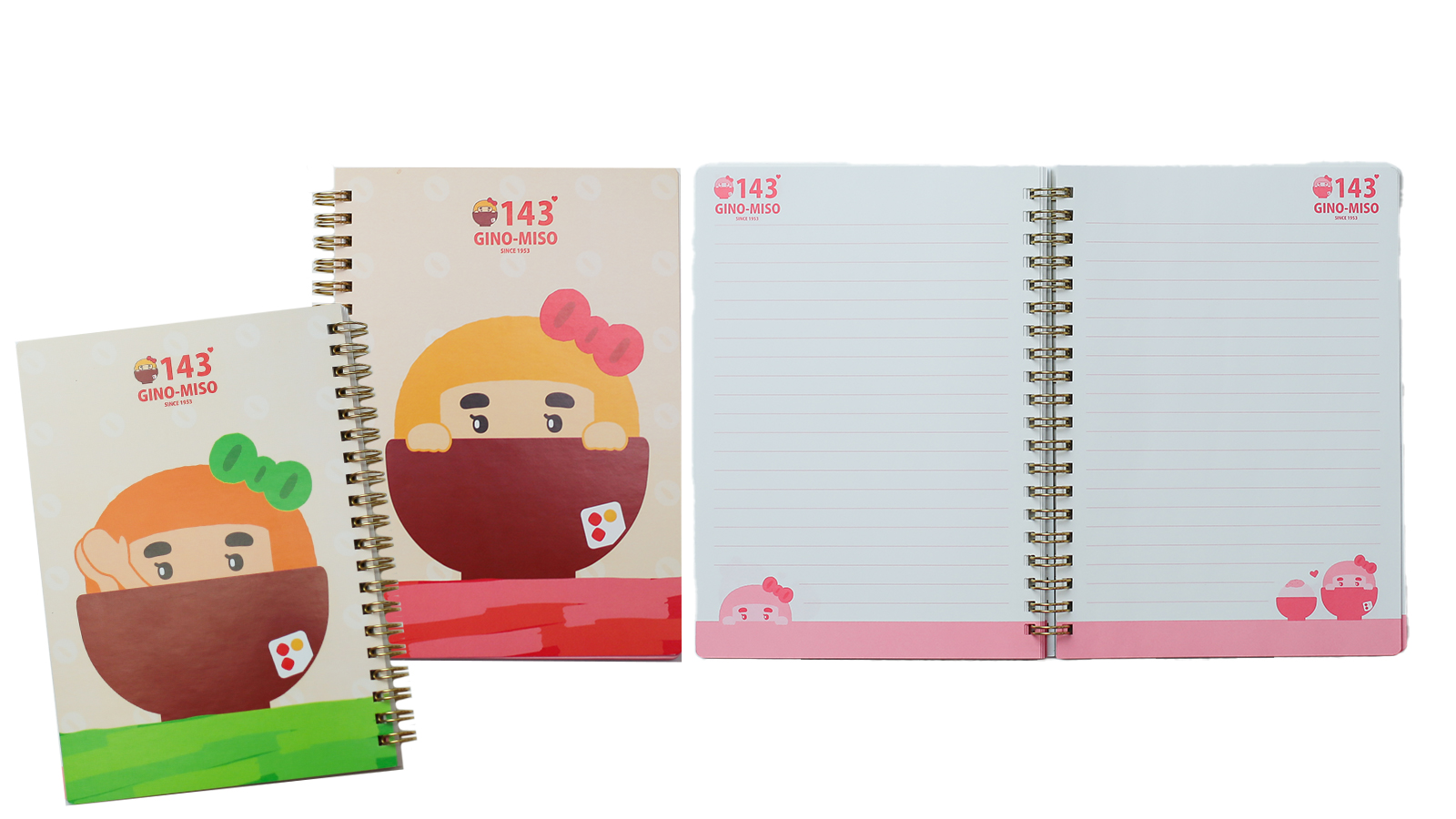 スジヤ印刷工房｜ギノーみそWリングノート